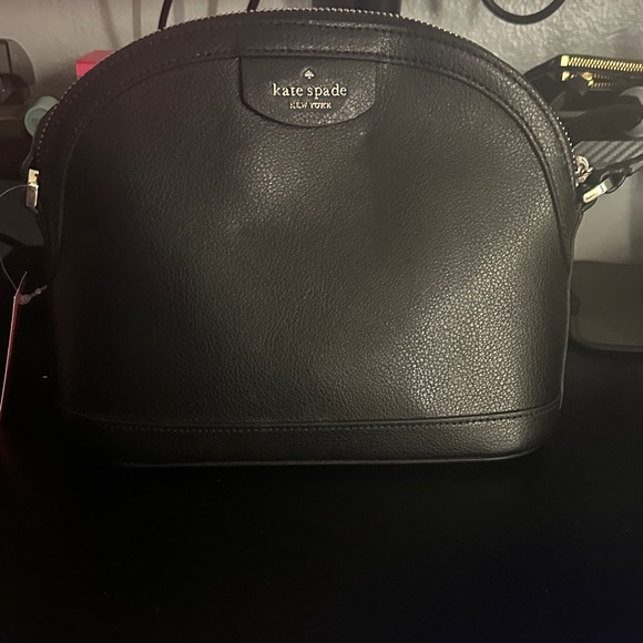 kate spade Handbags - Kate Spade Black Leather Crossbody Bag